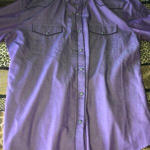 Western style dress shirt